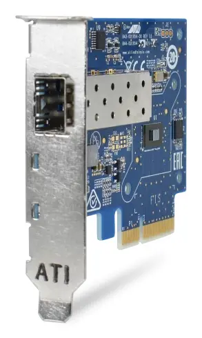 Allied Telesis PCI-Express 10 Gigabit Network Adapter - Gigabit Ethernet - Plug