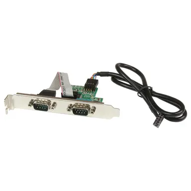 StarTech.com Add Two RS232 Serial Ports to Any System with an Available USB Motherboard Heade