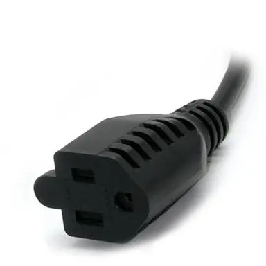 StarTech.com AC Power Extension Cord 1 ft (0.3 m) 18AWG Power Supply Extension Cable IEC 60320, image 7