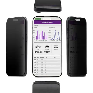 StarTech.com 4-Way Privacy Screen for iPhone 15, Supports Portrait/Landscape Orientation, Tou, image 6