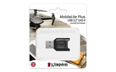 Kingston Mobilelite Plus USB 3.1 Microsdhc/SDXC UHS-II Card Reader, image 7