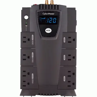 CyberPower Systems (USA) 685VA CP Avr LCD UPS 3 YR Wty, image 6