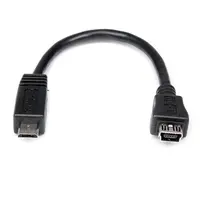 STARTECH.COM Connect Micro USB Devices Using A Mini USB Cable - Micro USB Male to Mini USB FE, image 3