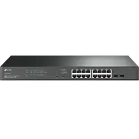 Omada Networks by TP Link Jetstream 18-Port Gigabit Smart Switch with 16-Port PoE+, image 3