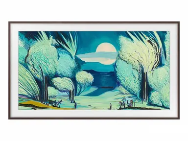Samsung Electronics America I 32IN The Frame Customizable Bezel - Modern Brown