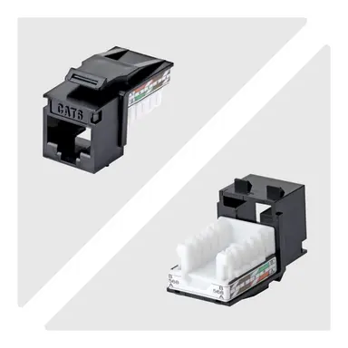 StarTech.com 24-Pack of CAT6/CAT5E RJ45 UTP Keystone Jacks Is Ideal for in-Wall Cable Drops/W, image 3