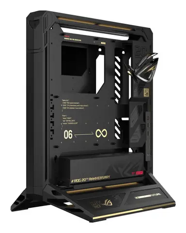 ASUS Rog GR20 Edition 20 Midi Tower Gold Black, image 6