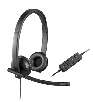 Logitech USB Headset H570E Stereo, image 4