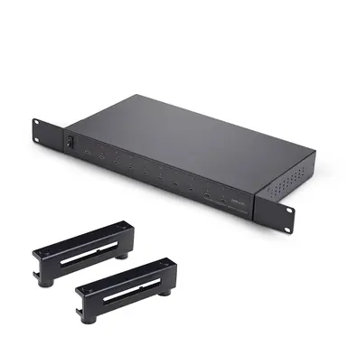 StarTech.com 10-Port USB-C Charging Hub, up to 60W per Port, 350W Total Power, Multiport Char