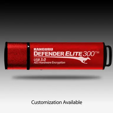 Kanguru Defender ELITE300 Fips 140-2 Level 2 Certified Secure Flash DRIVE-256G-T, image 4