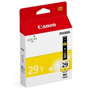 Canon Inkjet PGI-29 Yellow Ink Tank - Cartridge - for the Pixma PRO-1 Inkjet Photo Printer