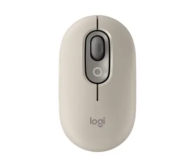 Logitech Pop Mouse with Emoji - MIST_SAND, image 4