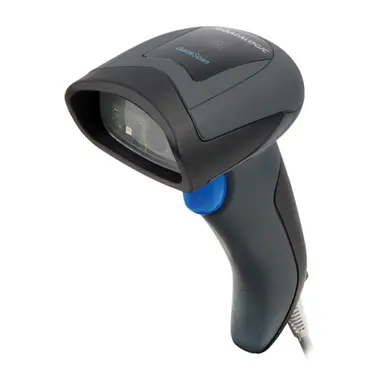 Strategic Sourcing-Datalogic Quickscan QD2430 2D Area Imager USB Kit with 90A052065 Cable And Stand Black, image 4