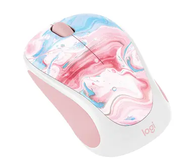 Logitech Design Collection Wireless Mouse - Cotton Candy, image 7