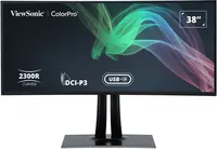 ViewSonic 38 in Curved Ultra-Wide WQHD+ Colorpro IPS Monitor with USB Type C, 3840 × 1600 Reso, image 3