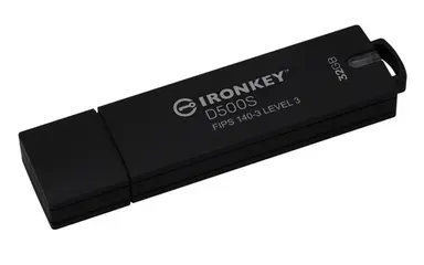 Kingston 32GB Ironkey D500S Fips 140-3 LVL 3 (Pending) AES-256, image 4