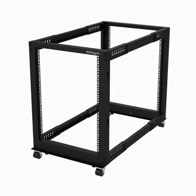 4-POST 15U Open Frame Server Rack for Data/IT Equipment - 22-40IN (56 0-101 7CM)