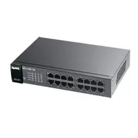 Zyxel Communications 16-PORT 10/100/1000 Gigabit Switch Desktop W/RACKMOUNTS - 16 X Gbe R, image 3