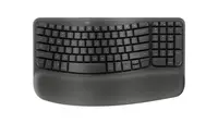 Logitech Wave Keys Wireless Ergonomic Keyboard - Graphite - US, image 3