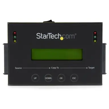 StarTech.com Standalone 2.5/3.5IN SATA Hard Drive Duplicator with Disk Image Library Manager, image 6