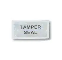 Spacepole CLICKSAFE: Tamper Seal Labels (25 PACK)