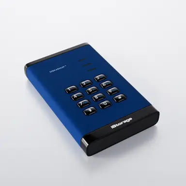 Kanguru Istorage DISKASHUR3 HDD 2TB Blue - Secur, image 7