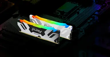 Kingston 16GB 6400MT/S DDR5 CL32 DIMM Fury Renegade RGB White XMP, image 6