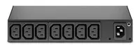 APC by Schneider Electric Rack PDU, Basic, 0U/1U, 120-240V/15A, 220-240V/10A, IEC-320 C14 Inlet, IEC 60320, image 3