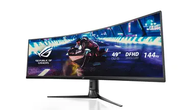 ASUS Rog Strix Gaming Monitor 49 in Curved 3840 × 1080 DFHD @ 144HZ Display HDR 4, image 8