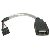 StarTech.com This USB a Female to Motherboard Header Adapter Features a 4-Pin USB Header, image 3