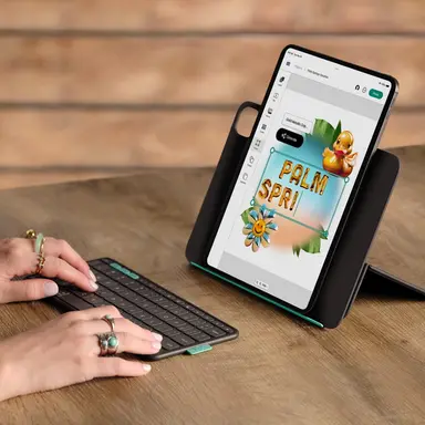Logitech Flip Folio for iPad Air and Pro 11 Inch (Graphite), image 6