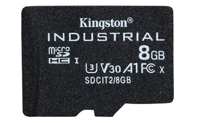 Kingston 8GB Microsdhc Industrial C10 A1 Pslc Card Single Pack W/O Adapter