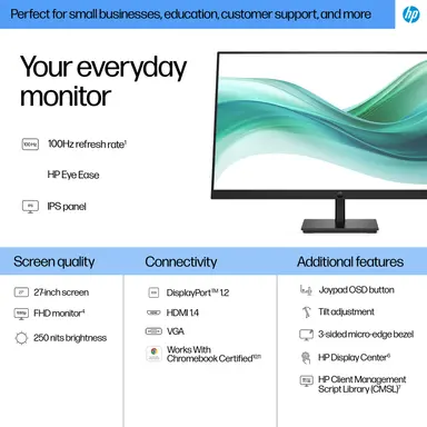 HP Sbuy S3 Pro 327PF 27 in FHD Monitor, image 6