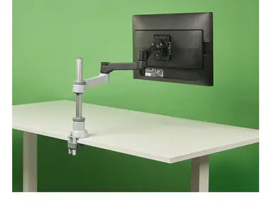 R-Go Tools Zepher 4 Single Monitor Mount Fitting Screens up to 18 LBS in Weight