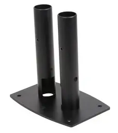 Peerless Industries Dual-Pole Free Standing Floor Plate