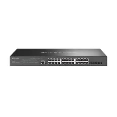 Omada Networks by TP Link Jetstream 28-Port Gigabit L2 Managed Switch with 24-Port PoE+
