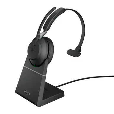 Jabra EVOLVE2 65 LINK390A MS Mono Stand BLK, NA