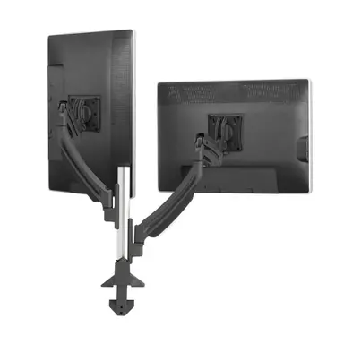 Chief Manufacturing K1 Clmn Mnt 2-MON Dual 2L Arms Blk Taa