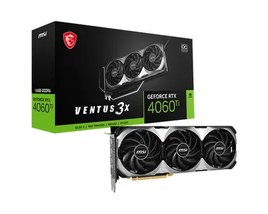 MSI Computer Geforce Rtx 4060 TI Ventus 3X 16 GB OC