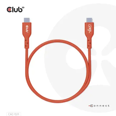 Club 3D B.V USB2 Typec BI-Directional Cable, image 8