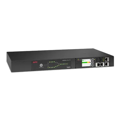 APC by Schneider Electric Rack Ats, 230V, 16A, C20 in, (8) C13 (1) C19 Out, image 8
