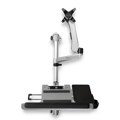 STARTECH.COM Ergonomic Wall-Mounted Workstation - VESA Monitor Arm for up to 34IN/19.8LB Disp, image 4