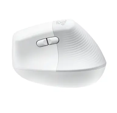 Logitech Lift for Mac Vertical Ergonomic Mouse - Off-White/Pale Gray, image 8