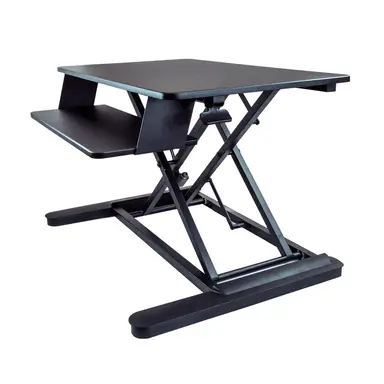 StarTech.com Sit-Stand Desk Converter W/Large 35.4X20.9IN Area - Height Adjustable Standing D