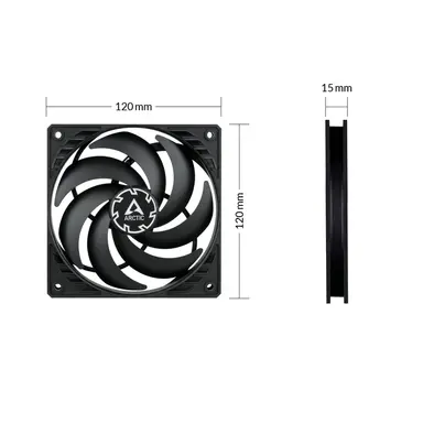 Arctic Cooling P12 Slim PWM PST, image 7