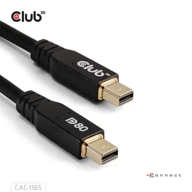 Club 3D B.V DP80 Mini DP M-M 1M/3.28FT Cable, image 8