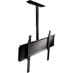 Peerless Industries Ceiling Mount - Black - Ceiling Plate and Extension Columns Required