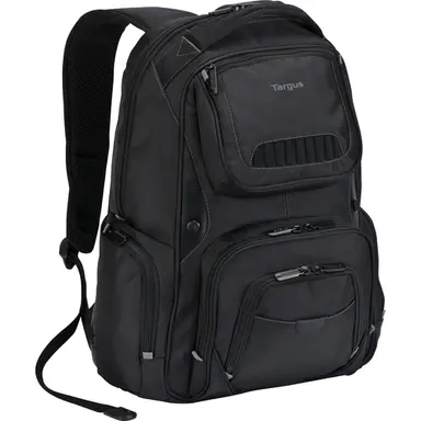 Targus Legend IQ Backpack Black 16 Inch, One Zippered Side Pocket and One Expandable BO, image 4