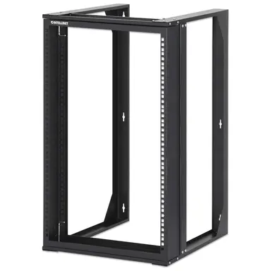 Intellinet Hinged Swing Frame, 450 MM (17.7 In.) Depth, Flat Pack, Black Ral 9004