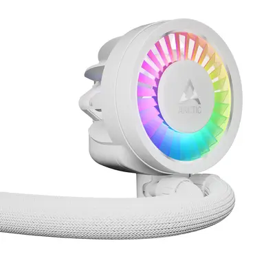 Arctic Cooling Liquid Freezer Iii Pro 280 a-RGB (White) : All-in-One CPU Water Cooler with 280M, image 8